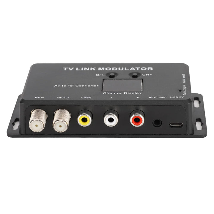 Dpofirs UHF Modulator,TM70 UHF TV Link Modulator AV to 