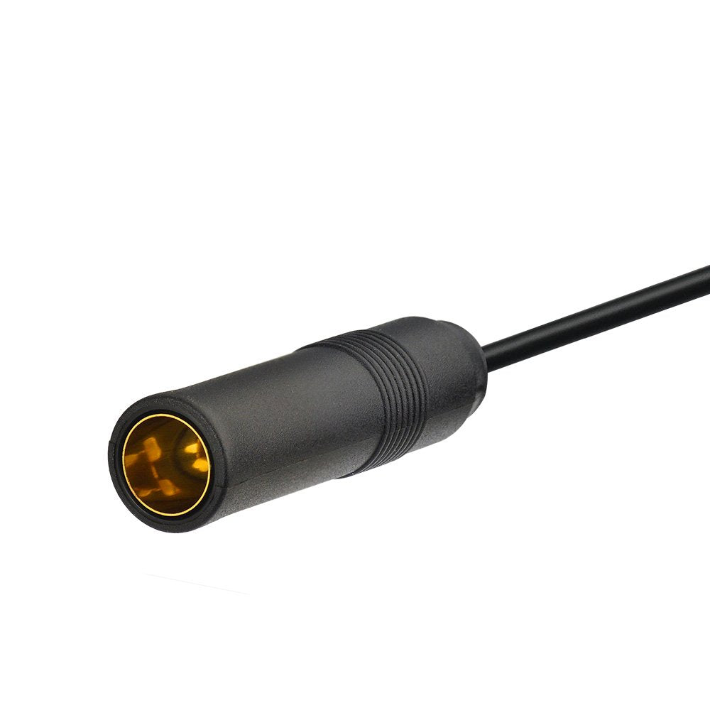 Bingfu Car Radio Antenna Extension Cable 4 feet / 48 inch FM AM Radio Car Antenna Extension Cable Cord DIN Plug Connector Coaxial Cable for Vehicle Truck Car Stereo Head Unit CD Media Receiver Player