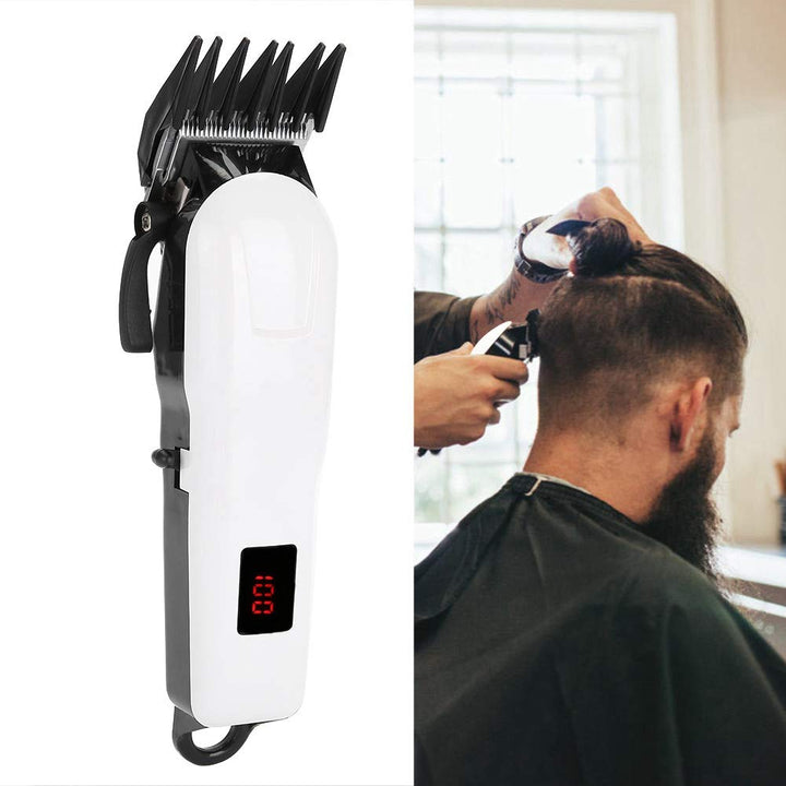 Cordless Hair Clipper Beard Trimmer Kit for Men, Electric Shaver Grooming Hair Mustache Cutting Machine Tool Set Rechargeable for Men Women Hairdressing Barbers/Beard/Head/Body/Face Clean