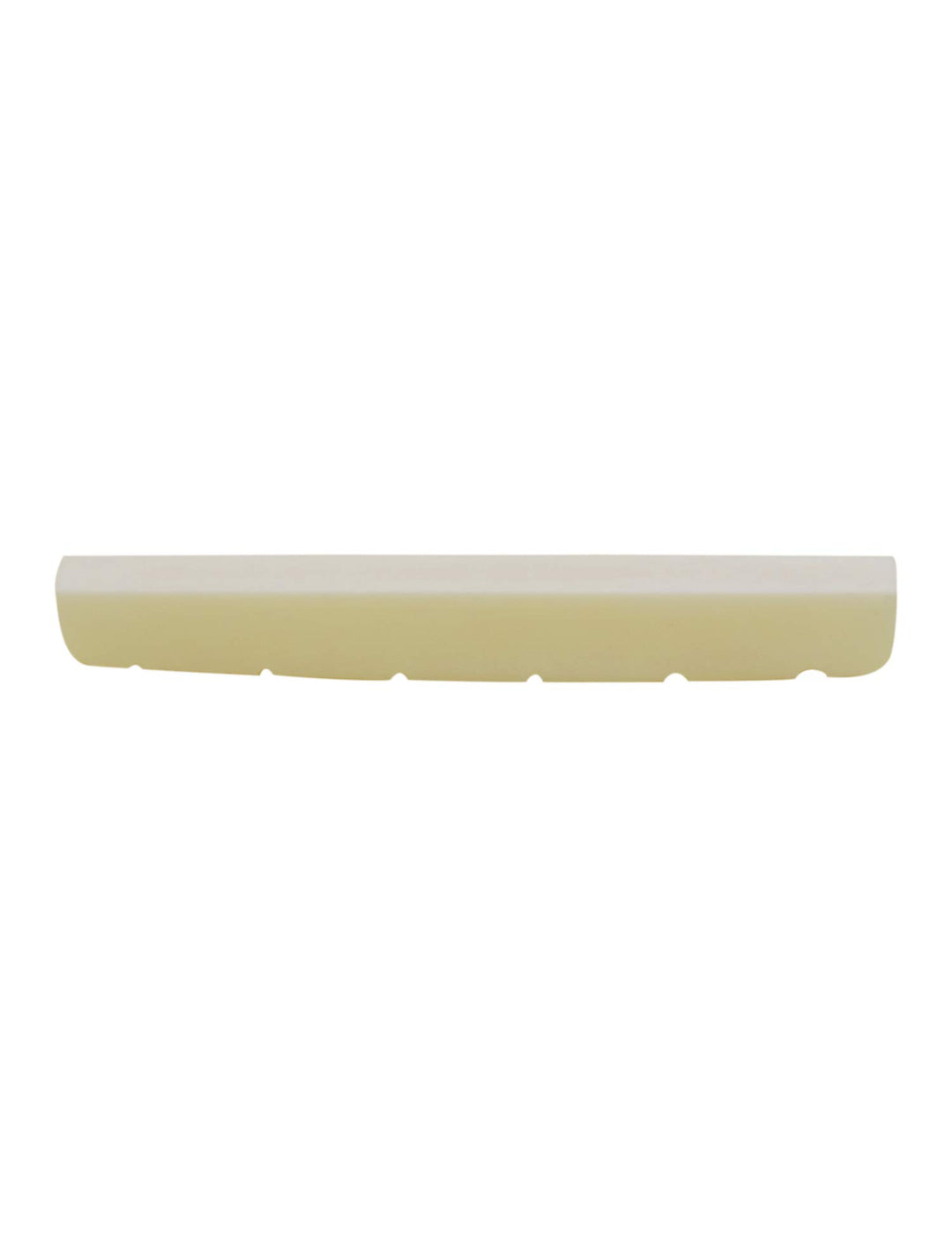 6 String Pre-Slotted Bone Guitar Nut Replacement Compatible with Strat Stratocaster Tele Telecaster Style Guitar White. (Nut: 42 x 6 x 3mm)