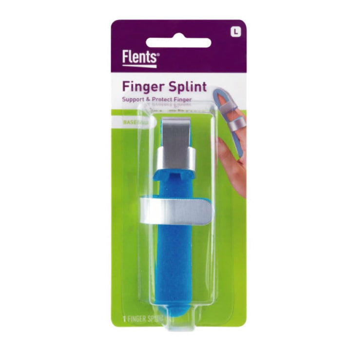Apothecary Flents Baseball Finger Splint, Large