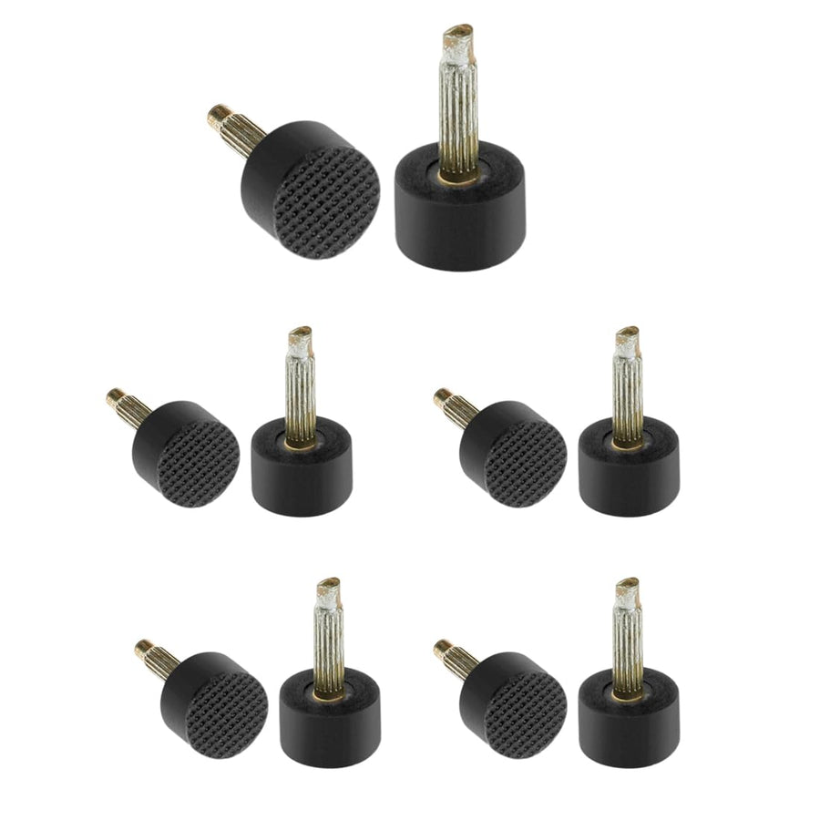 uxcell Round Woman Shoes Repair High Heel Tips Lift Sti