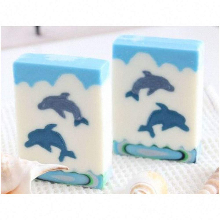 Dolphin Shaped Long Tube Silicone Mold Dolphin Column C