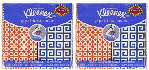 Kleenex® 3-Ply Pocket Packs Facial Tissues (16 packs of