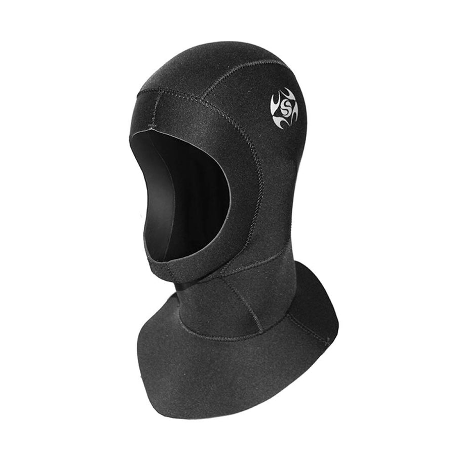 Neoprene Wetsuit Hood Scuba Diving Hood 3MM 5MM for Men Women Youth, Bib Dive Cap Surfing Thermal Hood for Kayaking Snorkeling Swimming Sailing Canoeing Water Sports