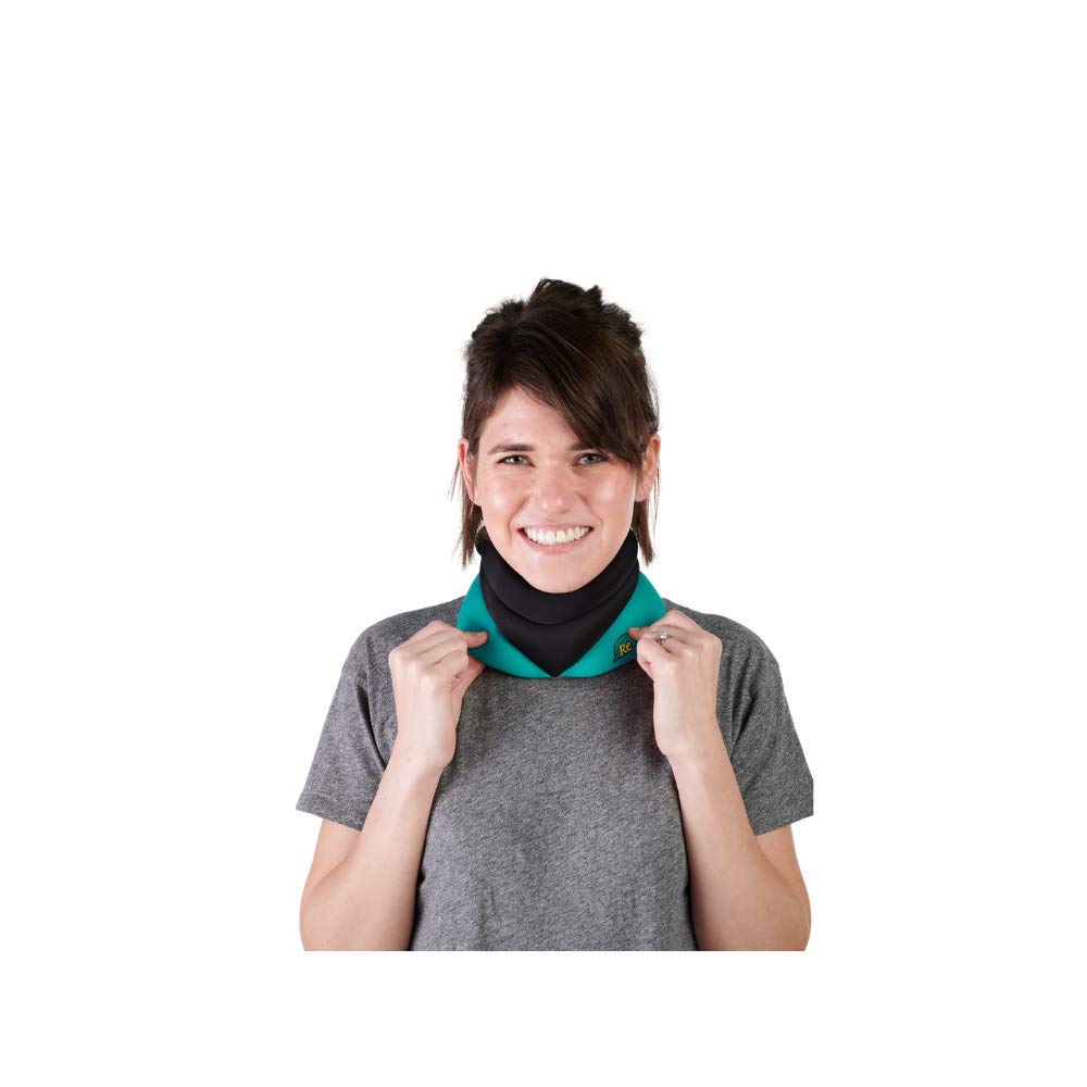Caldera Releaf Neck Rest, Large, Granite and Black