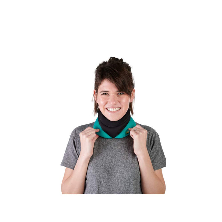 Caldera Releaf Neck Rest, Large, Granite and Black