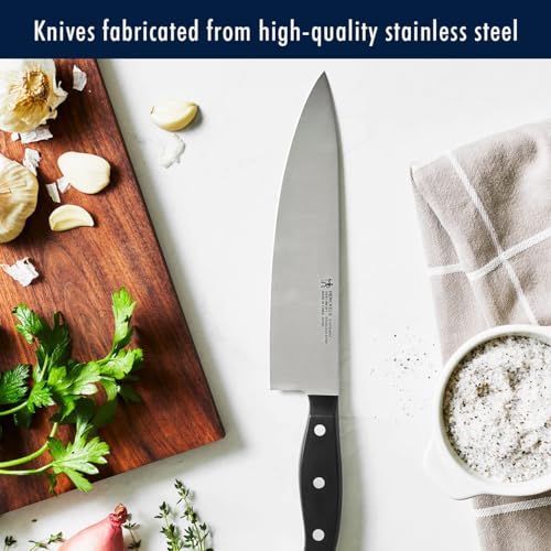Premium Quality 15-Piece Knife Set with Block, Razor-Sharp, German Engineered Knife Informed by over 100 Years of Masterful Knife Making, Lightweight and Strong, Dishwasher Safe