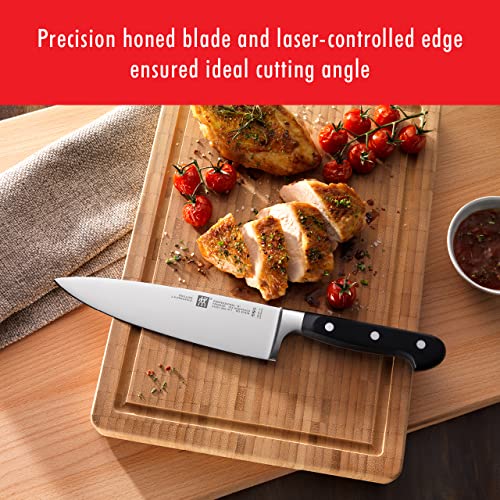 Professional S 8-inch Razor-Sharp German Chef&#39;s Knife, Made in Company-Owned German Factory with Special Formula Steel perfected for almost 300 Years, Dishwasher Safe
