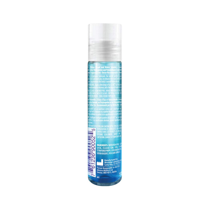 ID Glide 1 fl oz Water Based Personal Lubricant Hypoallergenic Lube for Men Women and Couples, Liquid Glide Natural Feel for Pleasure, Made in USA by ID Lubricants