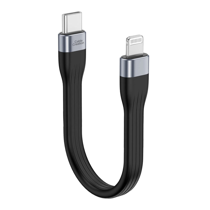 USB C to Lightning Cable Short, [MFi Certified], 15 cm Fast Charging Cable &amp; Data Transfer, for iPhone 14/14 Pro Max/13/13 Pro/12/12 Pro/11/X/XS/XR/8, iPad and AirPods Pro, etc.