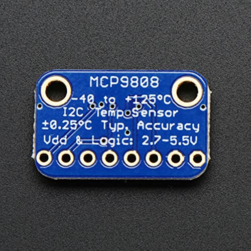 MCP9808 High Accuracy I2C Temperature Sensor Breakout Board [ADA1782]