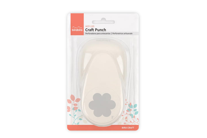 Bira 2 inch Flower Lever Action Craft Punch for Paper Crafting, Scrapbooking, Cards Arts, DIY Project