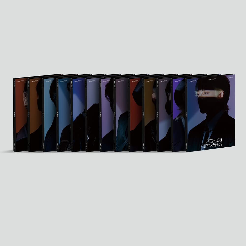 Pledis SEVENTEEN - Attacca [CARAT / Random ver.] (9th Mini Album) Album+Extra Photocards Set