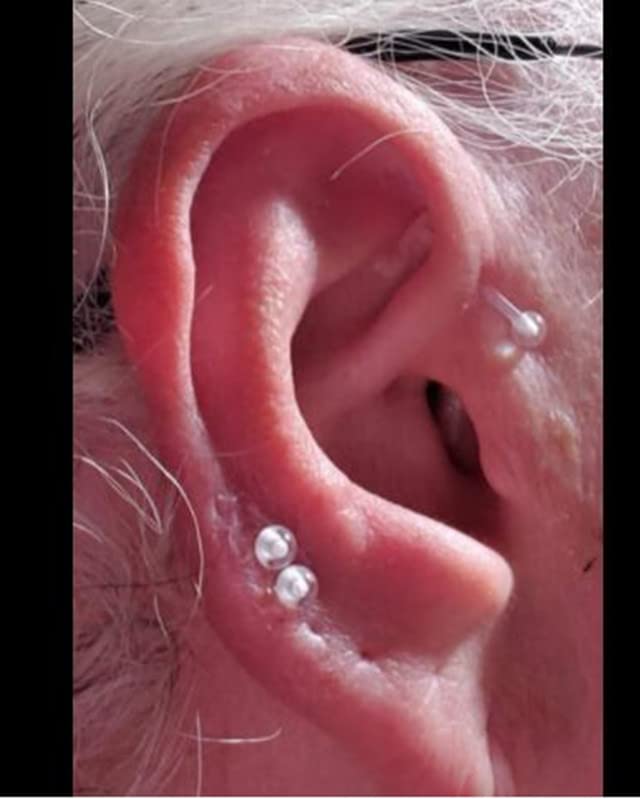 16G Clear Piercing Retainers Flexible Cartilage Helix Daith Rook Tragus Earring Bioflex Plastic Nose Septum Lip Eyebrow Rings