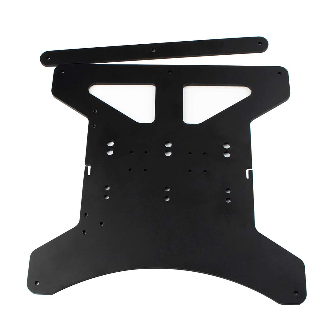 3D Printer CR10 Modular Y Carriage Plate Upgrade 260mm for 2020V/2040V Aluminum Profile Heated Bed Support 3-Point Leveling for CR-10S Hot Bed