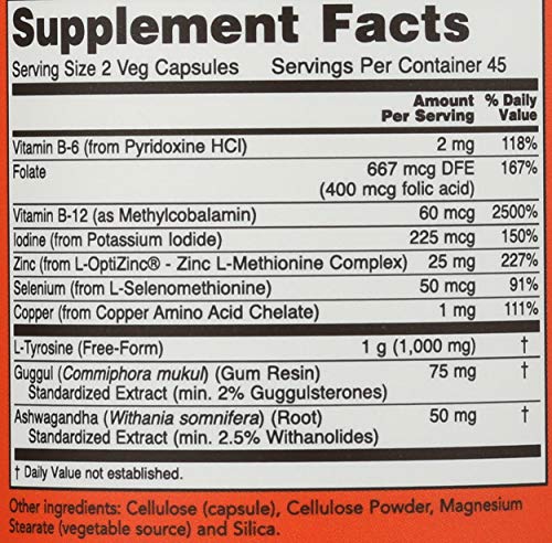 NOW FOODS Thyroid Energy, 90 CT