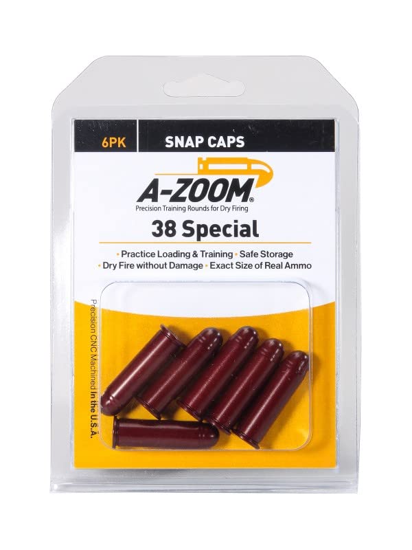 A-ZOOM 38 Special Snap Cap 16118, Brown