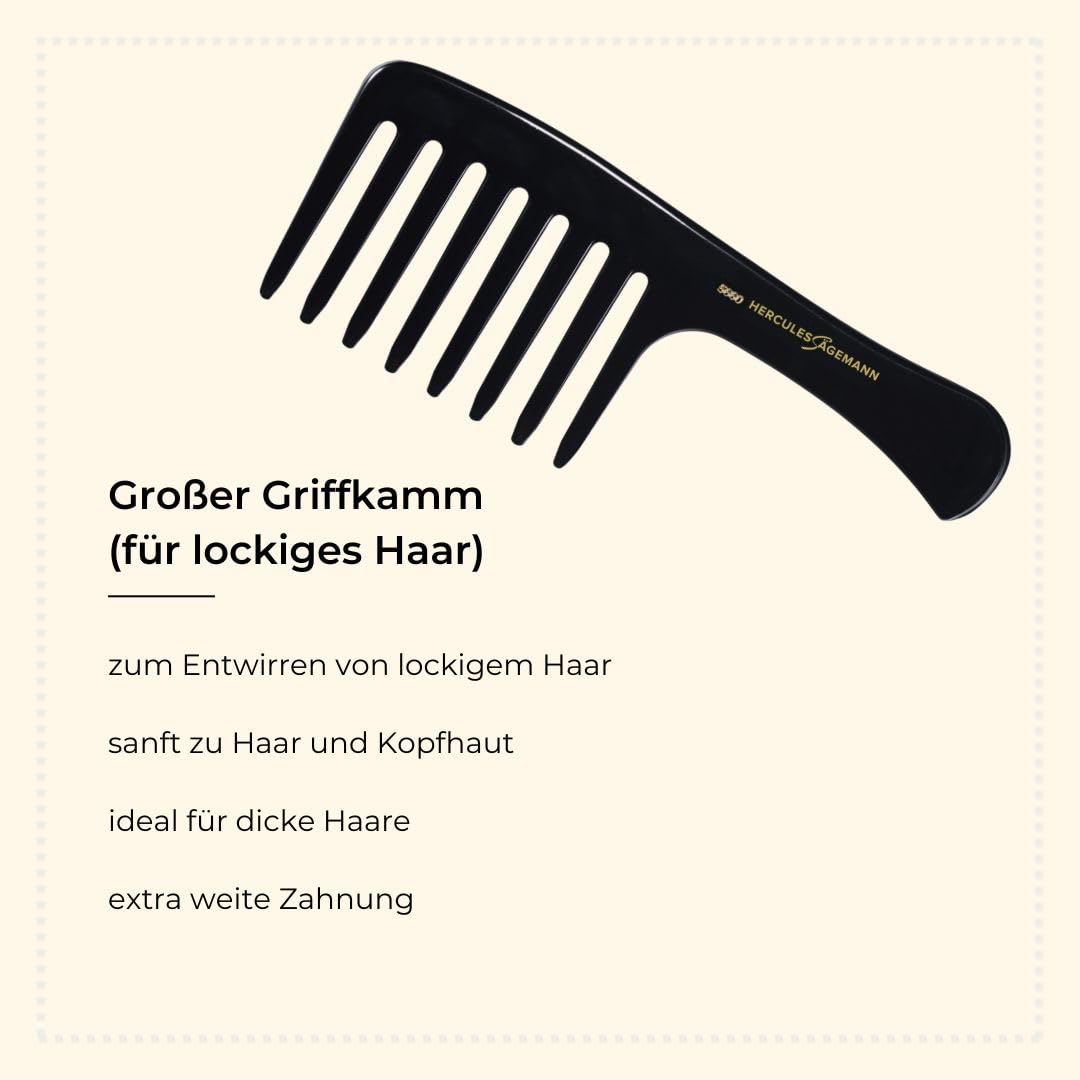 Hercules Sagemann Magic Star Hair Comb Seamless 9