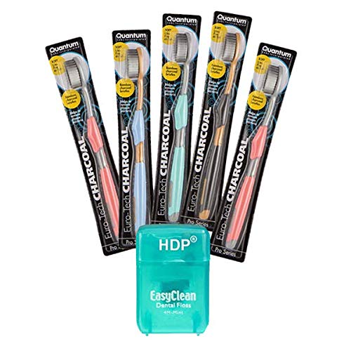 HDP Euro-Tech Toothbrush Size:Pack of 5 with Bonus Type