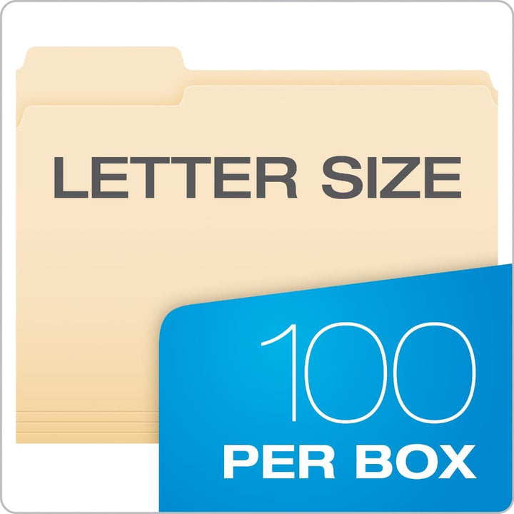 Pendaflex File Folders, Letter Size, 8-1/2 x 11, Classi