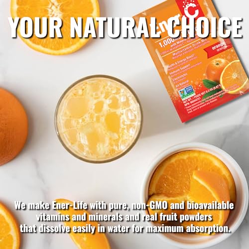 Ener-C Orange Multivitamin Drink Mix Powder Vitamin C 1