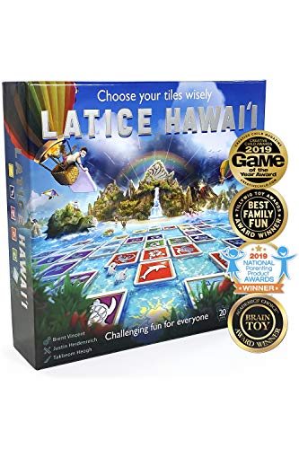 Latice Hawaii Strategy Board Game - The Multi-Award-Win