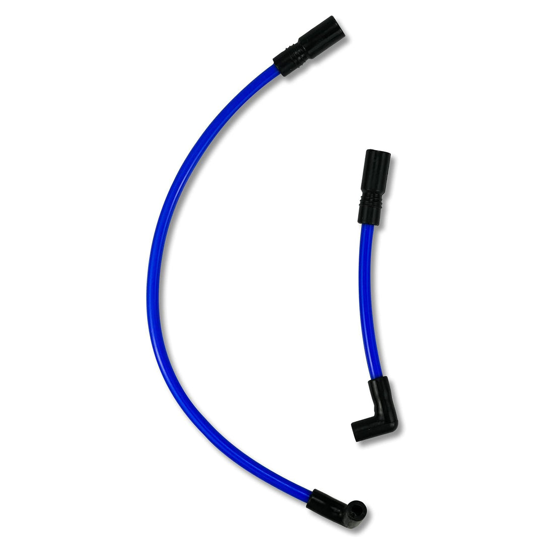 10.4mm 10mm Spark Plug Kit Fit for Harley Davidson Big Twin 1999-2019 FXD Dyna Softail, Replace DYNA-409BL - Blue