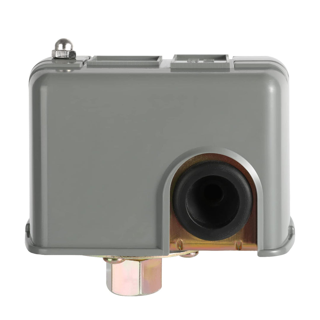 Pessure Switch for Well Pump, 40-60Psi Water Pressure Switch Adjustable Differential, 1/4 Female NPT Water Pump Pressure Control Switch