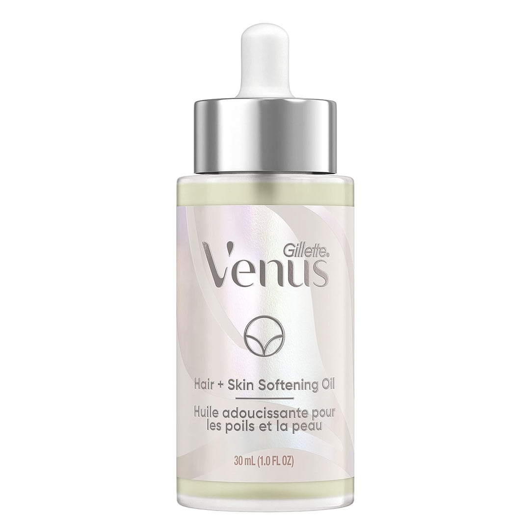 Gillette Venus Intimate Grooming Softening Oil for Bikini Pubic Hair and Skin, 1 oz