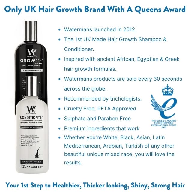 Hair Growth Shampoo & Conditioner set - Boost your Growth, Suffering with Hair Problems Try this Award winning combo. Great for female and male hair loss problem.