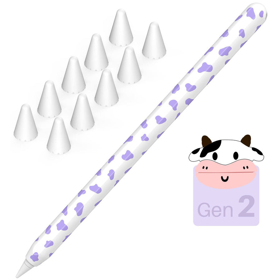 NIUTRENDZ Cow Print Case for Apple Pencil 2nd Generatio