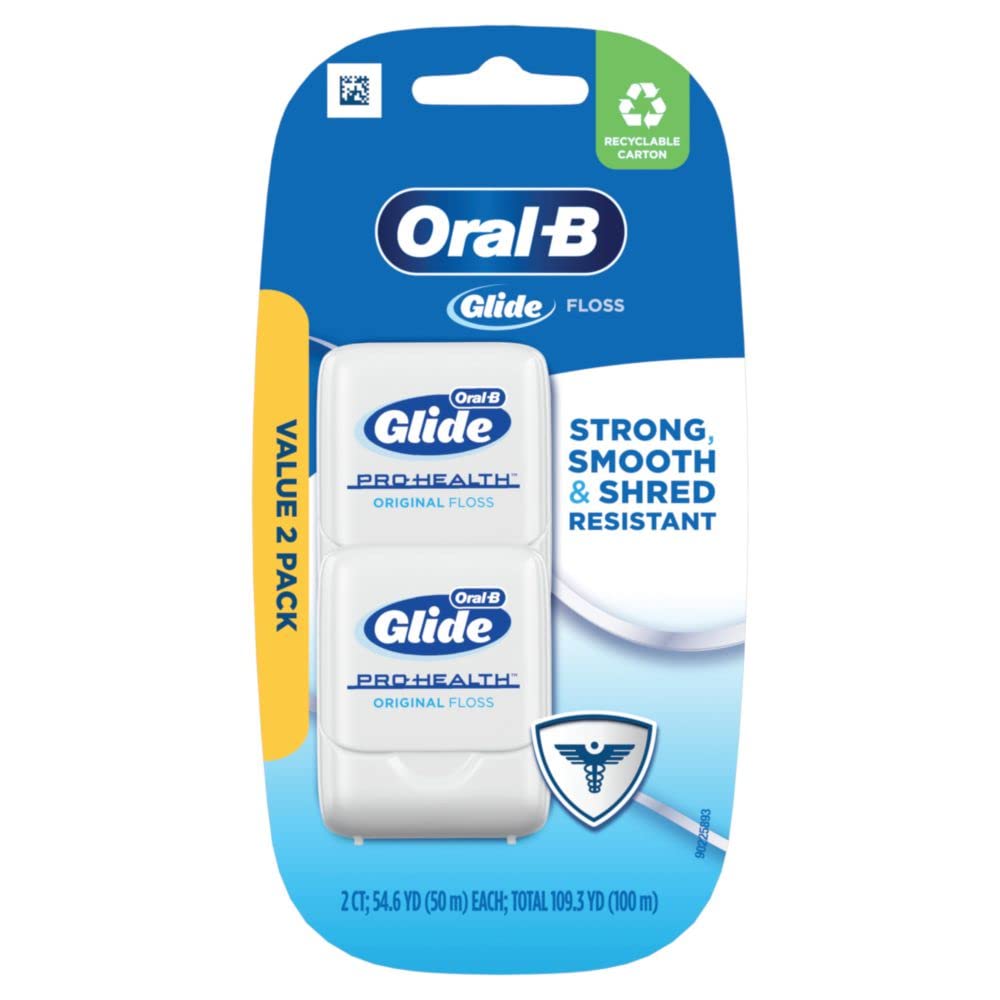 Oral-B Glide Pro-Health Original Dental Floss, 50 M, Pack of 2