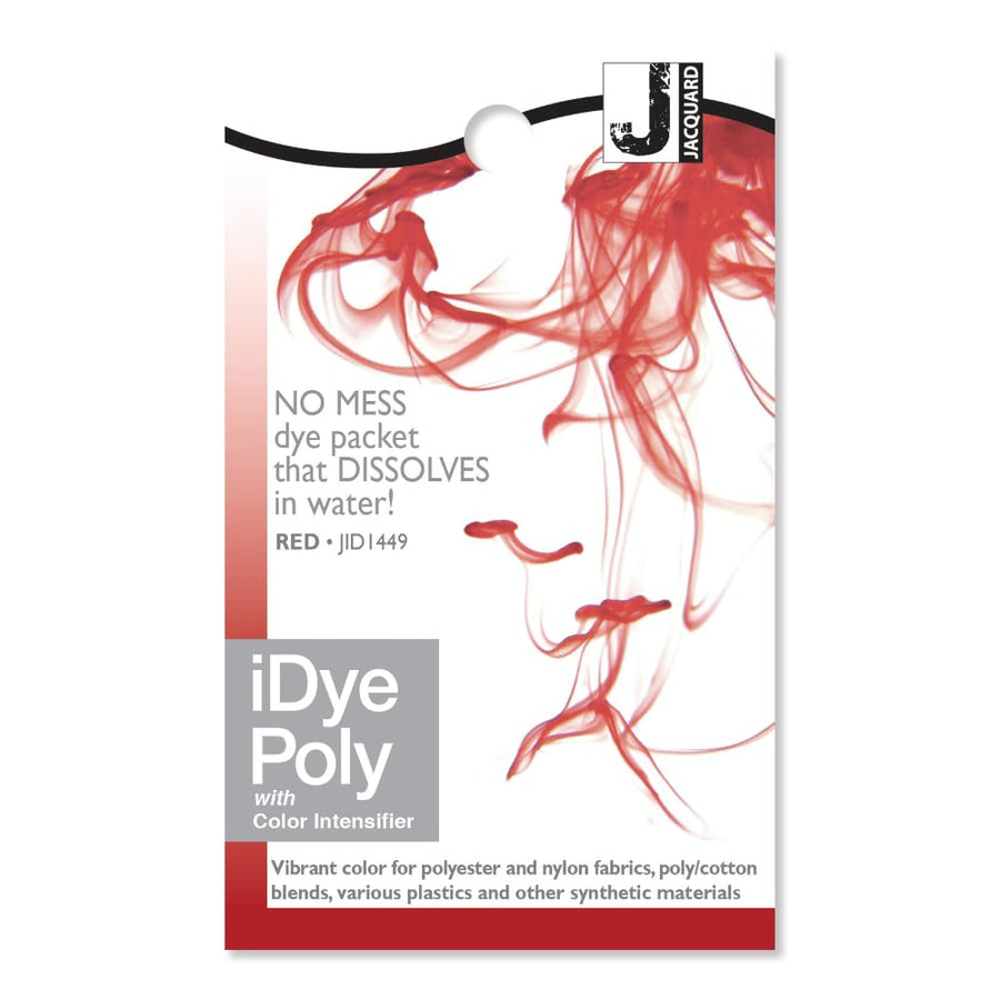 Jacquard Idye Poly: Red