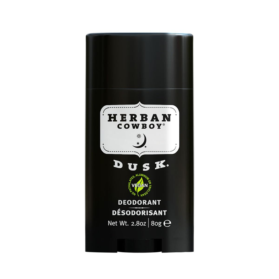 Product Description Men’s Deodorant, Dusk, 2.8 Ounce - Cruelty-Free, Vegan and Plant-Powered Deodorant - Gentle and Non-Greasy Formula