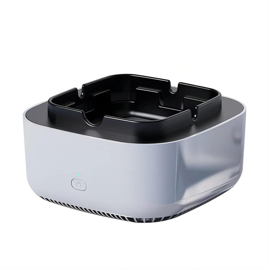 Smokeless Ashtray for Cigarettes, Multifunctional Ash Tray for Indoor Home Office (Non-Rechargeable)