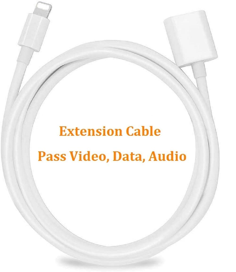 DESOFICON iPhone Charger Extension Cable Compatible for