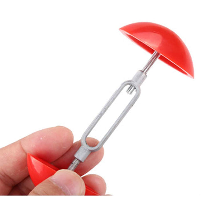 1Pair Mini Shoe Stretchers, Men Women Shoe Stretchers Shaper Expander Width Extender Adjustable-Red