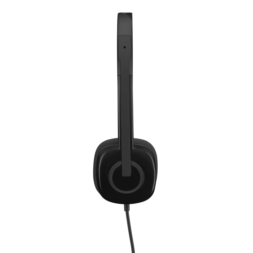 Logitech H151 Wired Headset, Analog Stereo Headphones w
