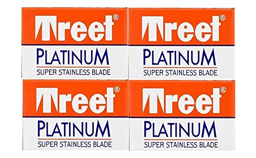 40 Treet Platinum Double Edge Razor Blades