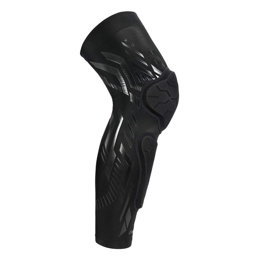 Kuangmi Knee Pad and Shin Guard Sleeve for Soccer, Bask