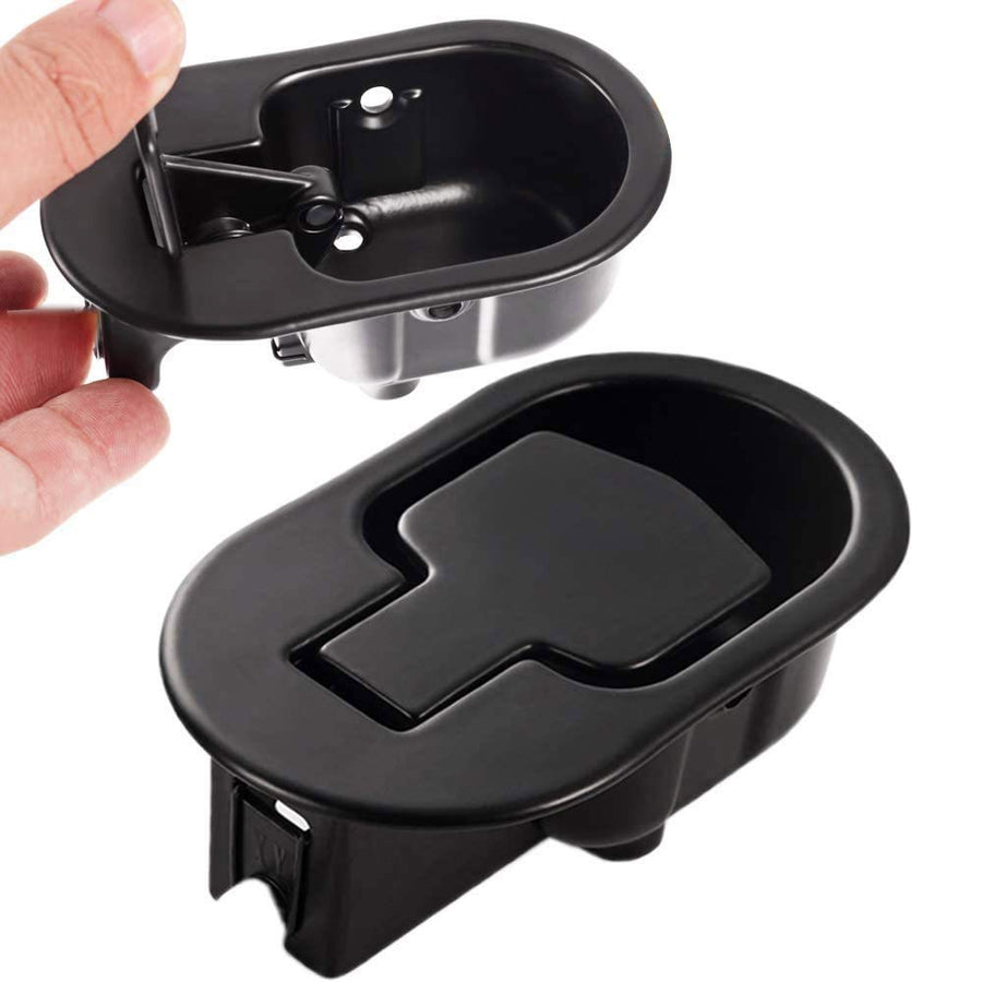 Recliner Replacement Parts - Universal Black Metal Pull Recliner Handle with Cable - fits Recliner Couch Style Pull Chair Release Handle for Sofa