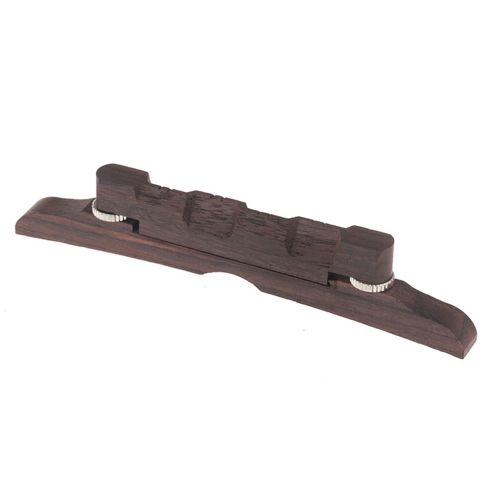 114mm Rosewood Adjustable Compensated Mandolin Bridge Set
