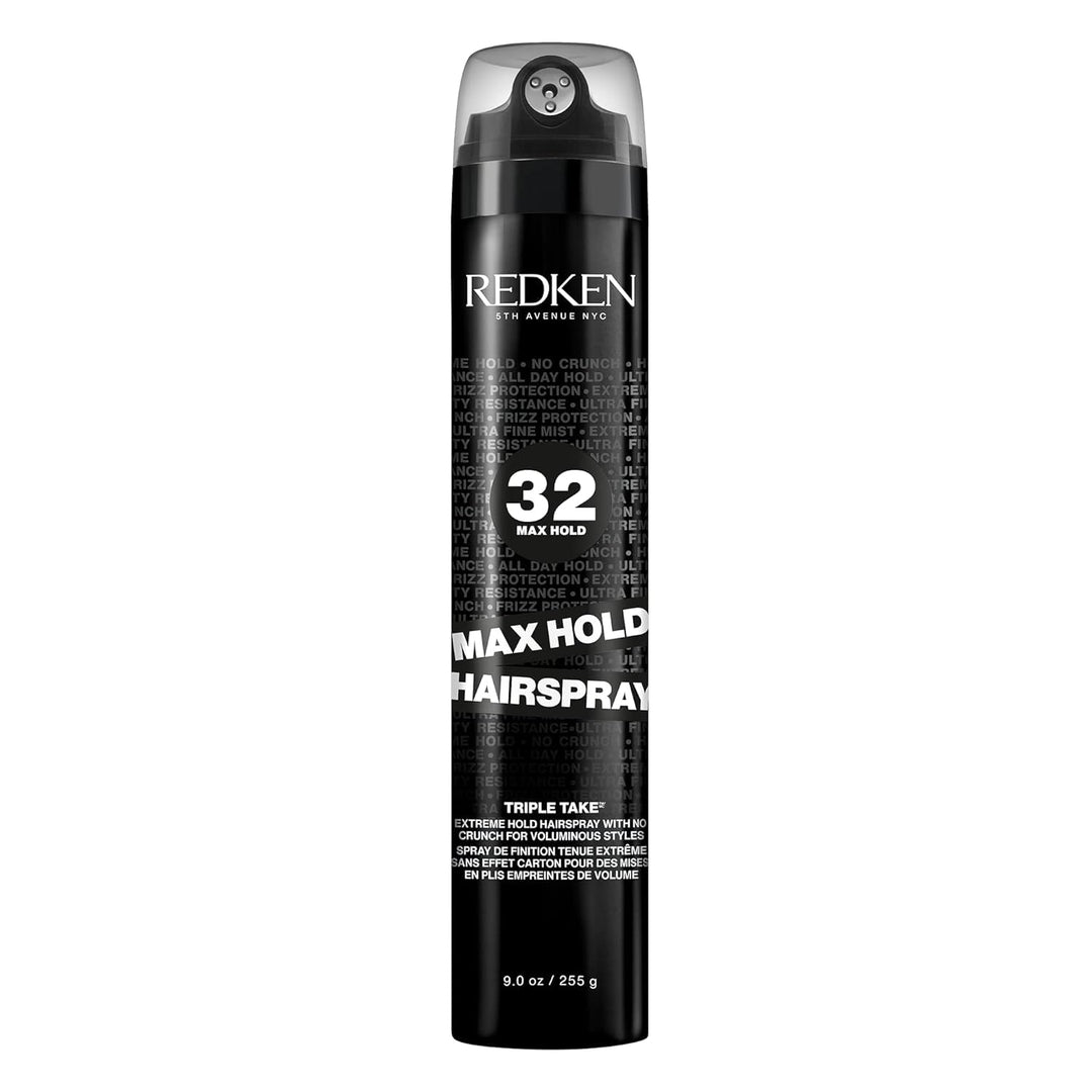 Max Hold Hairspray 32 | Extreme Maximum High Hold Hairspray | Long-Lasting Lift &amp; Body | All-Day Style Control | Dry Finish | 24 Hour Humidity Resistance | | For All Hair Types | 9 Oz