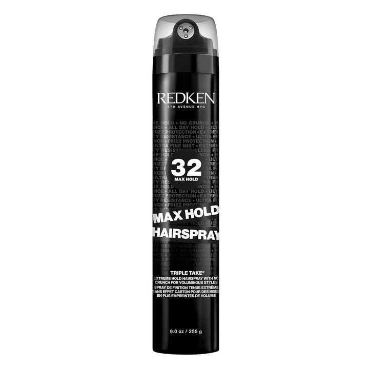 Max Hold Hairspray 32 | Extreme Maximum High Hold Hairspray | Long-Lasting Lift &amp; Body | All-Day Style Control | Dry Finish | 24 Hour Humidity Resistance | | For All Hair Types | 9 Oz