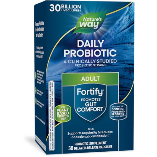 Nature's Way Fortify Daily Probiotic + Prebiotic fo