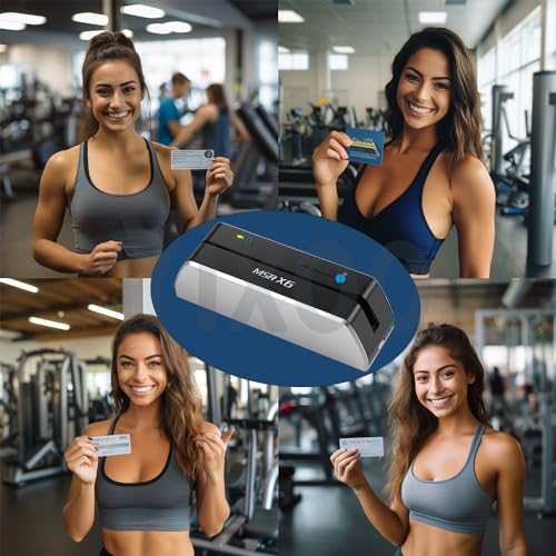 Misiri X6BT Bluetooth Magnetic VIP Card Reader Writer E