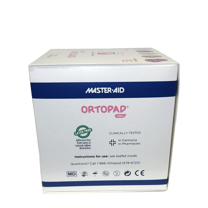 ® Bamboo Girls Eye Patches, 50/Box (Junior Size, 0-2 yrs) Ice Cream Pack