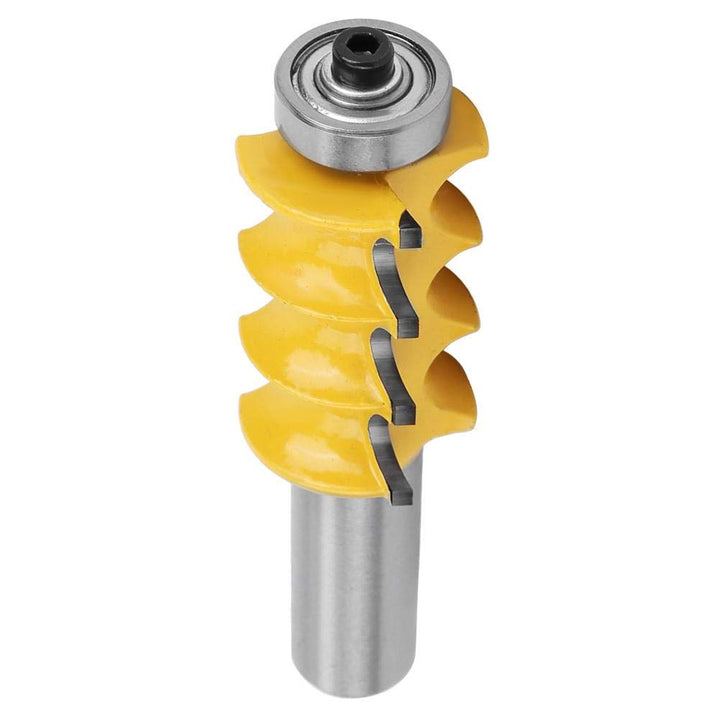 3/16-Inch Radius Triple Bead Trim Molding Router Bit 1/2 Shank Woodworking Milling Cutter Tool