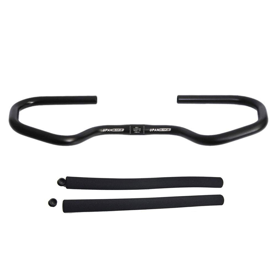 Trekking Cycling Mountain Bike Road Bicycle Butterfly Handlebar with Sponge (f25.4mm 31.8mm)